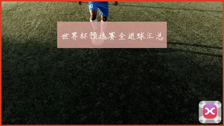 世界杯预选赛全进球汇总