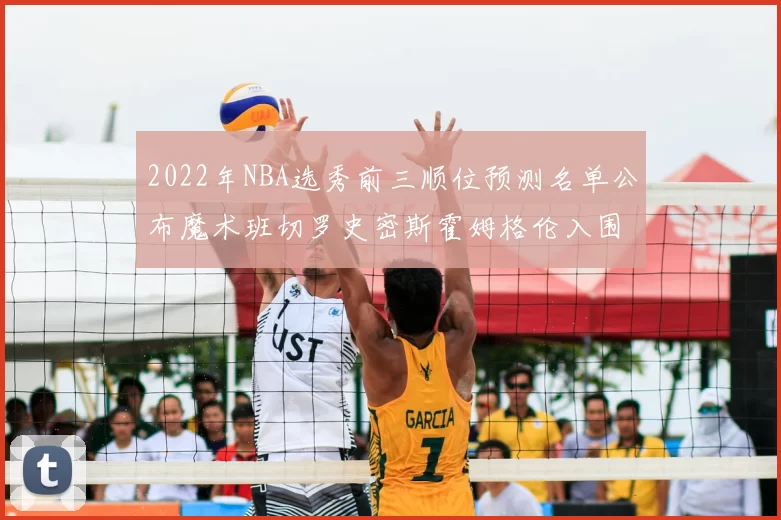 2022年NBA选秀前三顺位预测名单公布魔术班切罗史密斯霍姆格伦入围